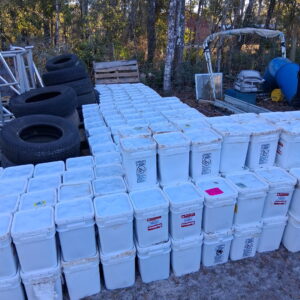 Commercial Bait Sale - Cow Hide - 4 Gallon Bucket ~ 30lbs